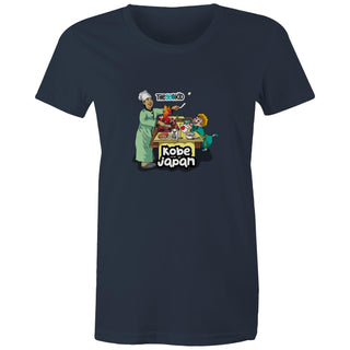 Tasty Travels: Kobe, Japan Women's T-Shirt XSM-2XL