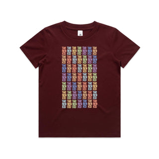 Mosaic: Muted Kids/Youth TShirt 4-14