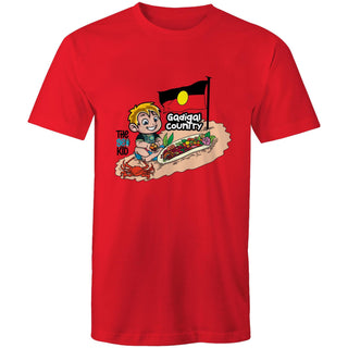 Tasty Travels: Gadigal Country Mens T-Shirt SM-4XL