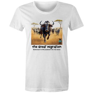 Nature's Navigators: Great Migration Women's T-Shirt XSM-2XL