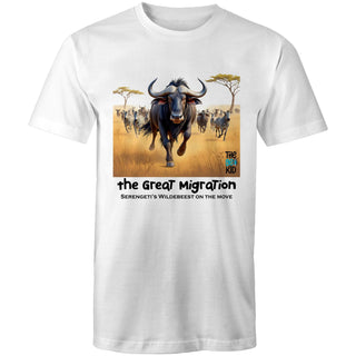 Nature's Navigators: Great Migration Men's T-Shirt SM-4XL