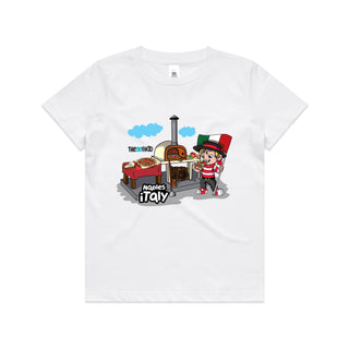 Tasty Travels: Naples, Italy Kids/Youth T-Shirt 4-14