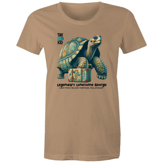Nature's Navigators: Lonesome George Women's T-Shirt XSM-2XL