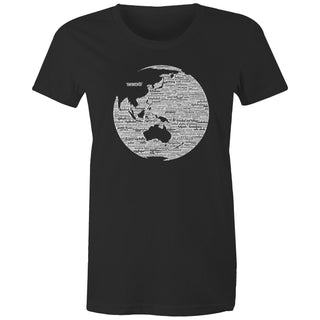 Nations: Monochrome Women's TShirt XSM-2XL