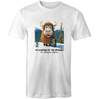 Nature's Navigators: Happy Yak Men's T-Shirt SM-4XL