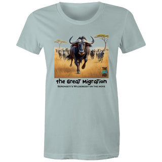 Nature's Navigators: Great Migration Women's T-Shirt XSM-2XL