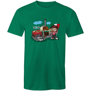 Tasty Travels: Naples, Italy Men's T-Shirt SM-4XL
