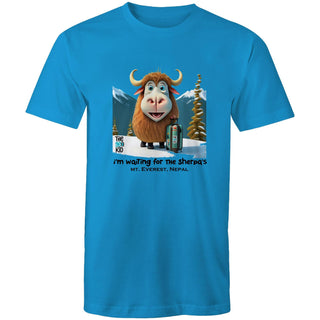 Nature's Navigators: Happy Yak Men's T-Shirt SM-4XL