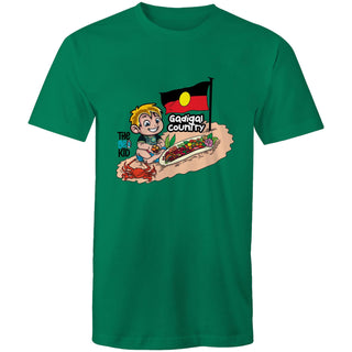 Tasty Travels: Gadigal Country Mens T-Shirt SM-4XL