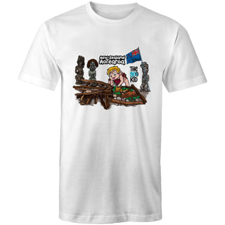 Tasty Travels: Aotearoa, NZ Men's T-Shirt SM-4XL