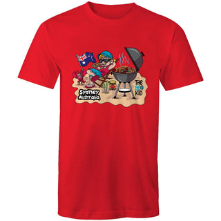 Tasty Travels: Sydney, Australia Mens T-Shirt SM-4XL