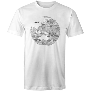 Nations: Monochrome Men's T-Shirt SM-4XL