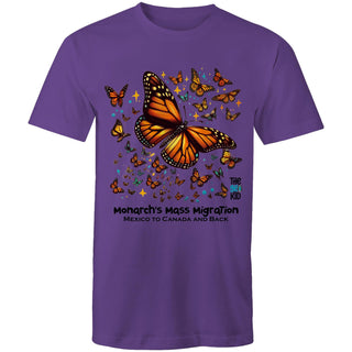 Nature's Navigators: Mexican Monarchs Men's T-Shirt SM-4XL