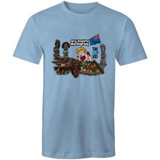 Tasty Travels: Aotearoa, NZ Men's T-Shirt SM-4XL