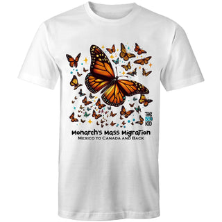 Nature's Navigators: Mexican Monarchs Men's T-Shirt SM-4XL