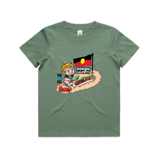 Tasty Travels: Gadigal Country Kids/Youth T-Shirt 4-14