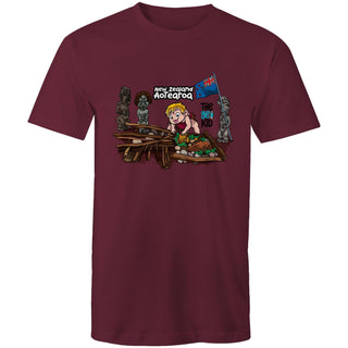 Tasty Travels: Aotearoa, NZ Men's T-Shirt SM-4XL