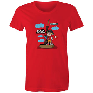 Tasty Travels: Zurich, Switzerland Women's T-Shirt XSM-2XL