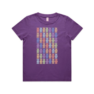 Mosaic: Muted Kids/Youth TShirt 4-14