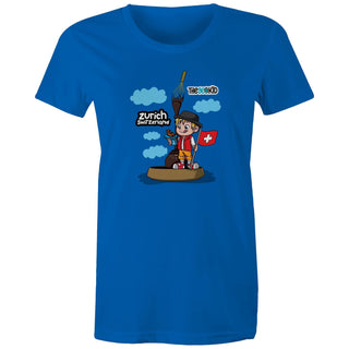 Tasty Travels: Zurich, Switzerland Women's T-Shirt XSM-2XL