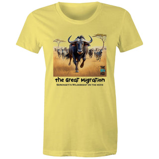 Nature's Navigators: Great Migration Women's T-Shirt XSM-2XL