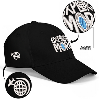 Explore More Black Embroidered Cap