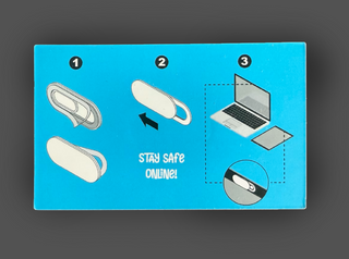Webcam Cover – Easy Slide Privacy Shield for Laptops & PCs