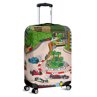 Geo in Monaco Monte Carlo Luggage Cover