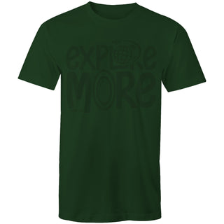 Explore More All Green Men's T-Shirt