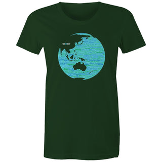 Nations: Turquoise Women's T-Shirt XSM - 2XL