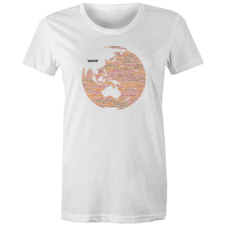 Nations: Peach Women's T-Shirt XSM - 2XL