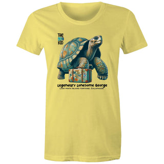 Nature's Navigators: Lonesome George Women's T-Shirt XSM-2XL