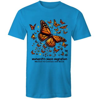 Nature's Navigators: Mexican Monarchs Men's T-Shirt SM-4XL
