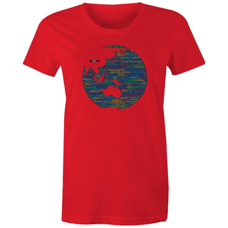 Nations: Vibrant Women's T-Shirt XSM-2XL