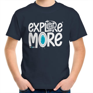 Explore More-D2 Kids/Youth T-Shirt 6-14