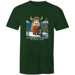 Nature's Navigators: Happy Yak Men's T-Shirt SM-4XL