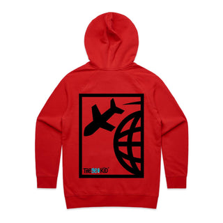 Hoodie TGK Favicon Two Sided Print Womens XSM-2XL