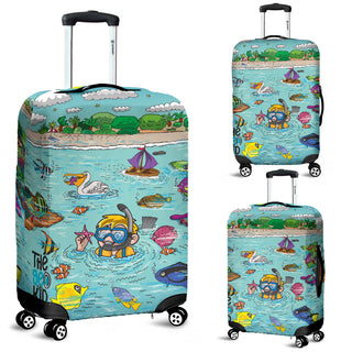 Geo in Great Barrier Reef Luggage Cover