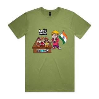 Tasty Travels: Kochi, India Mens T-Shirt SM-4XL