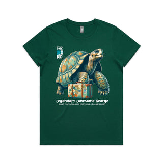 Nature's Navigators: Lonesome George Women's T-Shirt XS-3XL