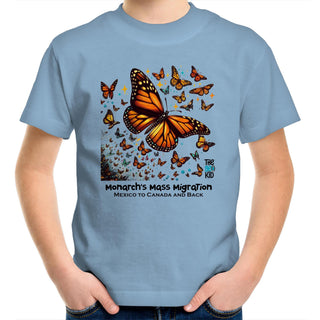 Pet Jetsetters Mexican Monarchs Kids/Youth T-Shirt 4-14