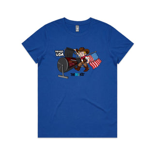 Tasty Travels: Texas, USA Women's T-Shirt XS-3XL