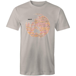 Nations: Peach Mens T-Shirt SM-4XL