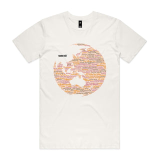 Nations: Peach Men's T-Shirt SM-4XL