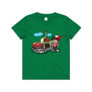 Tasty Travels: Naples, Italy Kids/Youth T-Shirt 4-14