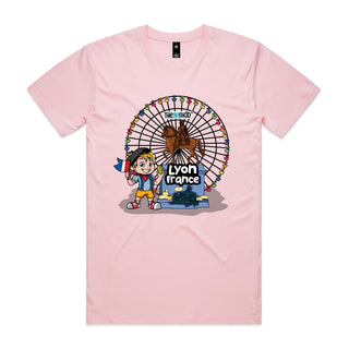 Tasty Travels: Lyon, France Men's T-Shirt SM-4XL