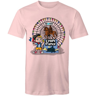 Tasty Travels: Lyon, France Men's T-Shirt SM-4XL