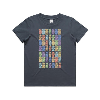 Mosaic: Muted Kids/Youth TShirt 4-14