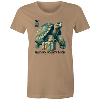 Pet Jetsetters Lonesome George Women's T-Shirt XSM-2XL