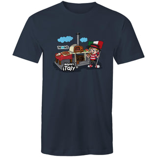 Tasty Travels: Naples, Italy Men's T-Shirt SM-4XL